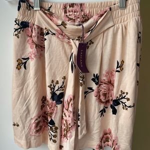 Lasacana soft floral shorts.